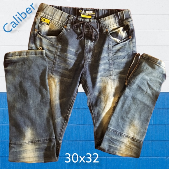 Caliber C.D.M.G. Drawstring Skinny Jean's - Picture 2 of 5